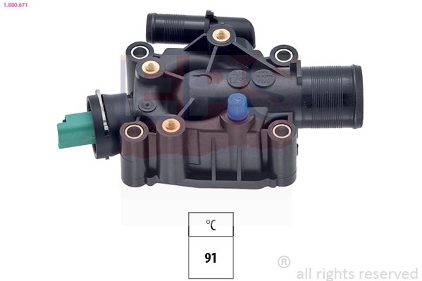 Caixa do termostato Peugeot 206 preço, a partir de 22,78 USD