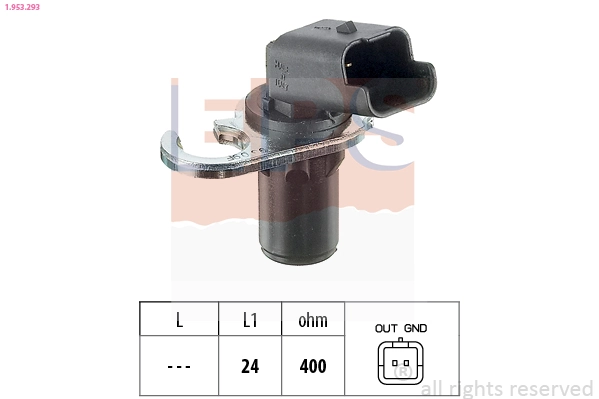 Sensor de posição (de revoluções) de cambota para Suzuki Grand Vitara FT, HT