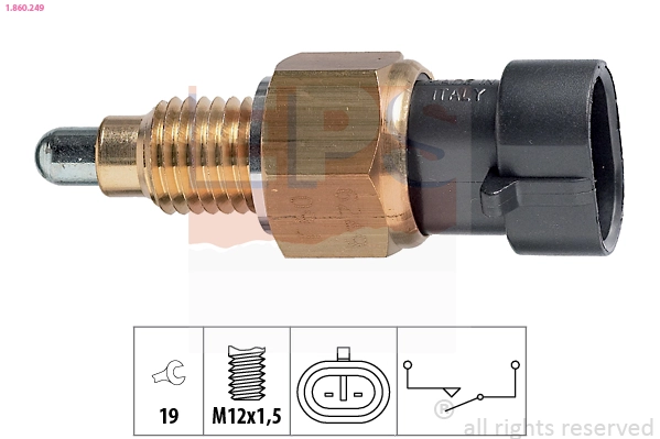  Sensor de ativação das luzes de marcha à ré Opel Astra H carrinha (L35) (2004 - 2014) H