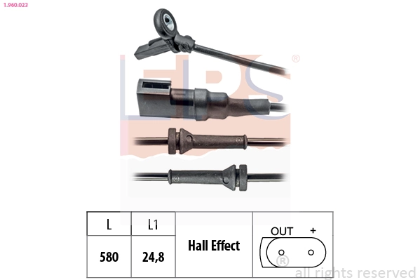 Compre Sensor dianteiro de ABS Ford Focus 1