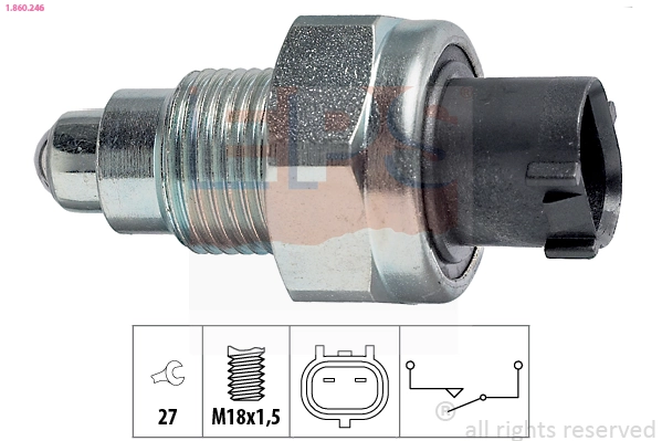 Sensor de ativação das luzes de marcha à ré Honda Civic preço, a partir de 17,06 USD