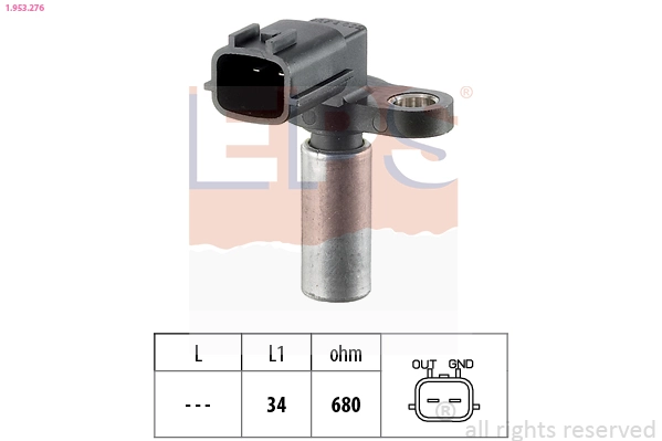  Sensor de posição da árvore distribuidora Nissan Patrol SUV (Y61) (1997 - 2010) 