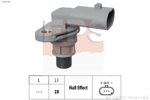 55283974 General Motors Sensor de posição da árvore distribuidora