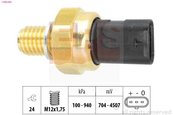 Sensor de pressão de óleo Isuzu 8126212340 preço, a partir de 37,05 USD