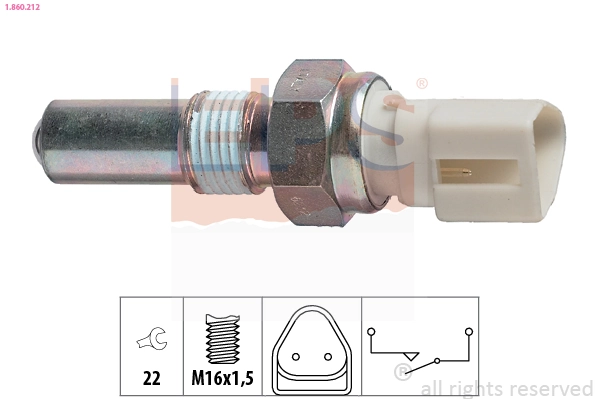 330263 ERA Benelux Sensor de ativação das luzes de marcha à ré