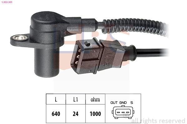 Compre 71418978 Massey Ferguson Sensor de posição (de revoluções) de cambota