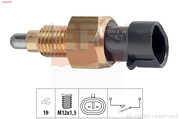 Sensor de ativação das luzes de marcha à ré Fiat Stilo  192