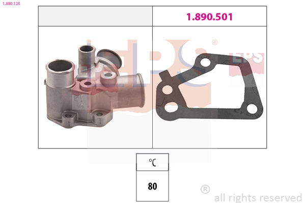 Termostato Fiat Fiorino  146 Uno