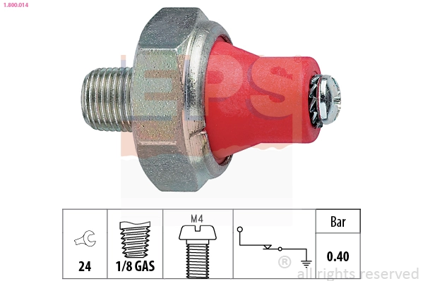 SAA106 Magneti Marelli Sensor de pressão de óleo
