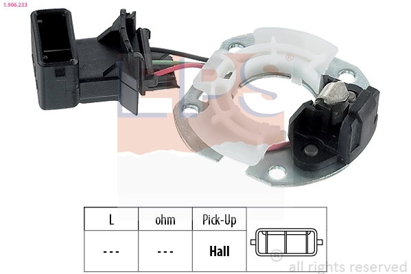 60534261 Fiat/Alfa/Lancia Sensor de ignição (dos espaços brancos de ignição)