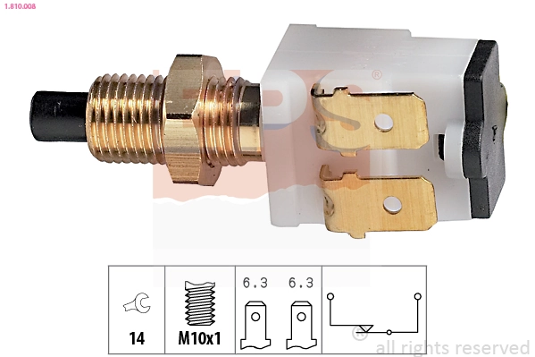 Compre 3380073M1 Massey Ferguson Sensor de ativação do sinal de parada