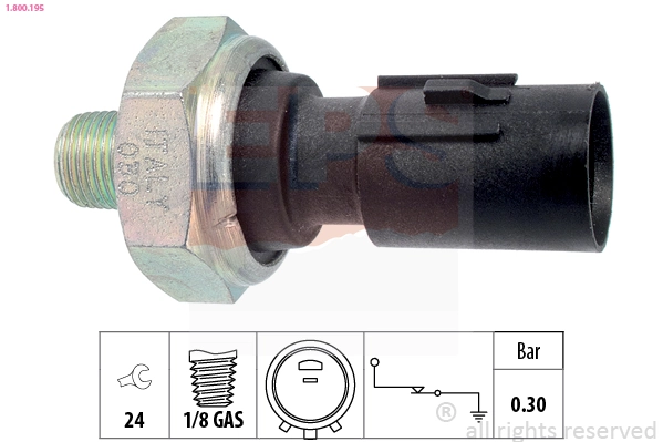 Sensor de pressão de óleo KIA Cerato I LD