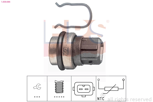 Sensor de temperatura do fluido de esfriamento Volkswagen LT 28 I 