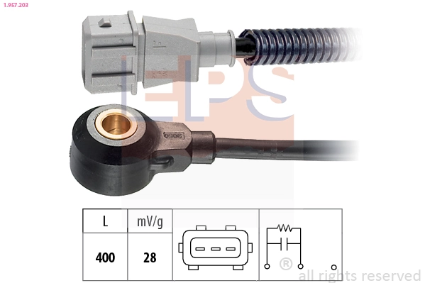 Sensor de detonação Hyundai Santa Fe II CM ao melhor preço