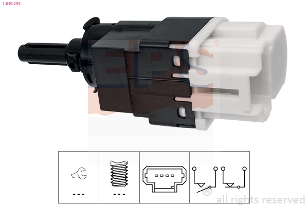 Sensor de ativação do sinal de parada Lada 253206170R