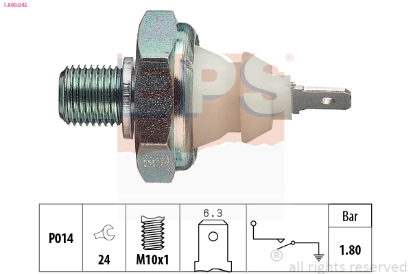 Sensor de pressão de óleo FAE 1291