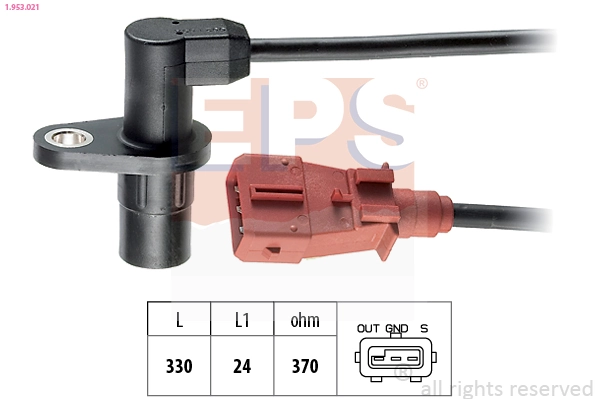 Sensor de posição (de revoluções) de cambota NGK 81001