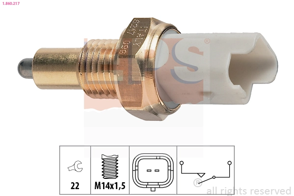  Sensor de ativação das luzes de marcha à ré Citroen Xsara hatchback (N1) (1997 - 2005) 