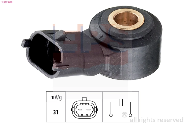 Sensor de detonação Magneti Marelli SAD025