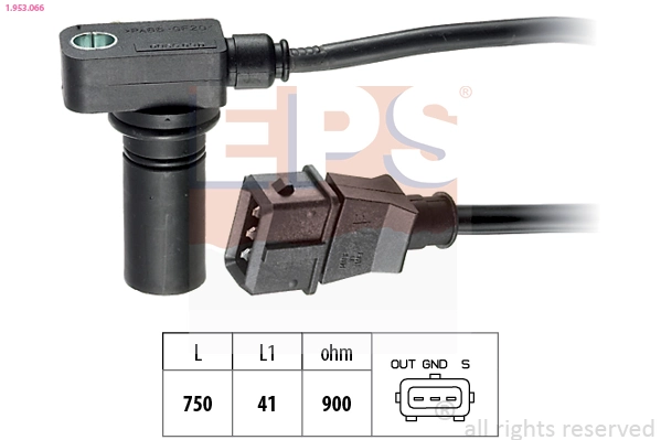  Sensor de posição (de revoluções) de cambota Audi 100 C4 sedan (4A2) (1990 - 1994) C4