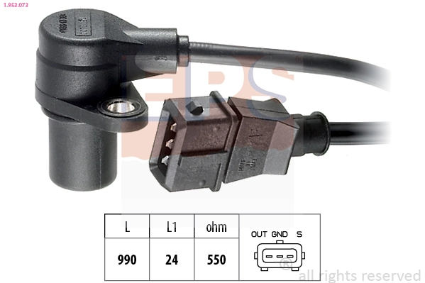 Sensor de posição (de revoluções) de cambota Scania 4227203 preço, a partir de 19,06 USD