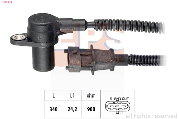 Compre 81388 NGK Sensor de posição (de revoluções) de cambota
