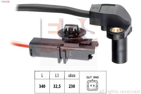 81276 NGK Sensor de posição (de revoluções) de cambota