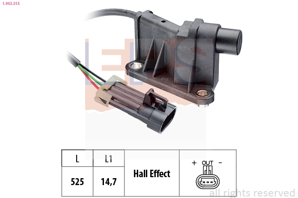 Sensor de posição da árvore distribuidora Peugeot/Citroen 90412795 preço, a partir de 53,45 USD