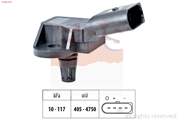 Sensor de pressão no coletor de admissão, MAP Bentley 036906051G preço, a partir de 32,56 USD