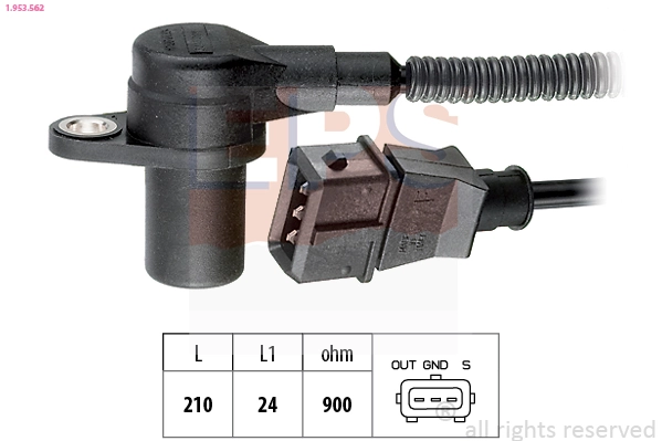 Sensor de posição (de revoluções) de cambota KIA Carnival III VQ ao melhor preço