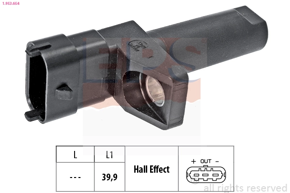 Compre Sensor de posição (de revoluções) de cambota Mercedes E 