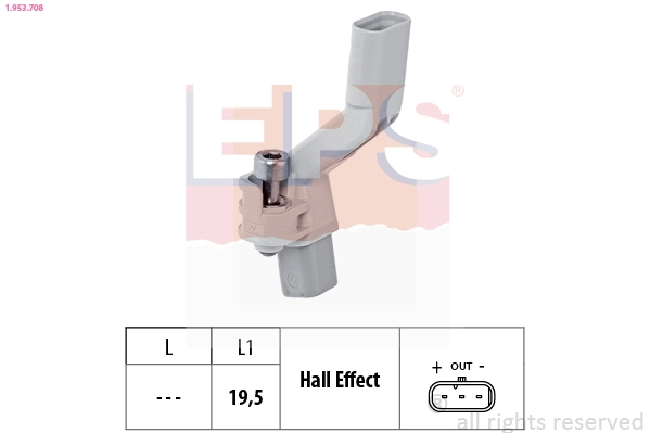  Sensor de posição (de revoluções) de cambota Volkswagen Golf VIII hatchback (CD1, DA1) (2019 - 2026) VIII