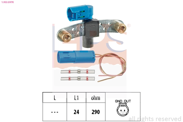 Compre 81221 NGK Sensor de posição (de revoluções) de cambota