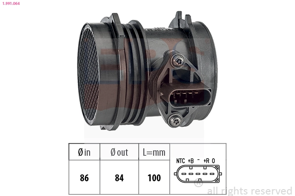 Sensor de fluxo (consumo) de ar, medidor de consumo M.A.F. - (Mass Airflow) Bosch 0280218082 preço, a partir de 46,94 USD