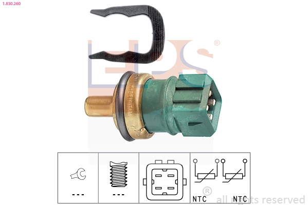 Sensor de temperatura do fluido de esfriamento Audi A6 preço, a partir de 6,44 USD