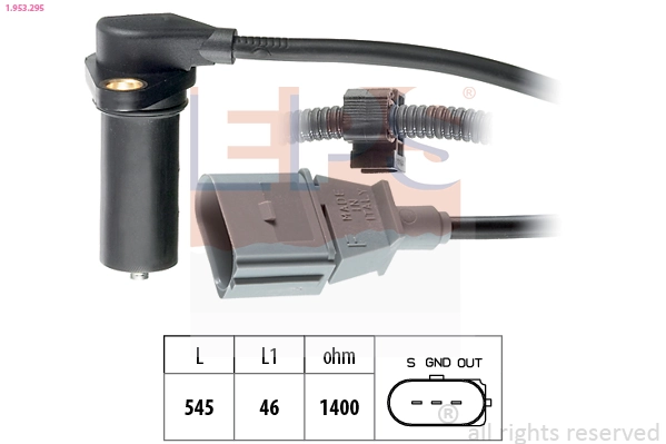 Sensor de posição (de revoluções) de cambota NGK 81162 preço, a partir de 37,24 USD