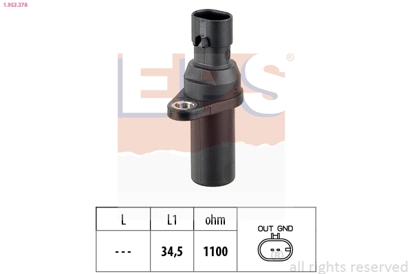 Sensor de posição (de revoluções) de cambota 81112 NGK