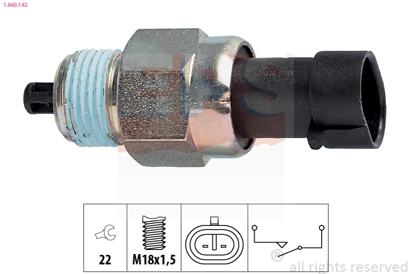 Compre 55203408 Opel Sensor de ativação das luzes de marcha à ré