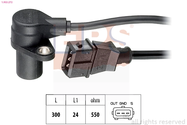Sensor de posição (de revoluções) de cambota Hyundai/Kia 96183235 preço, a partir de 20,50 USD
