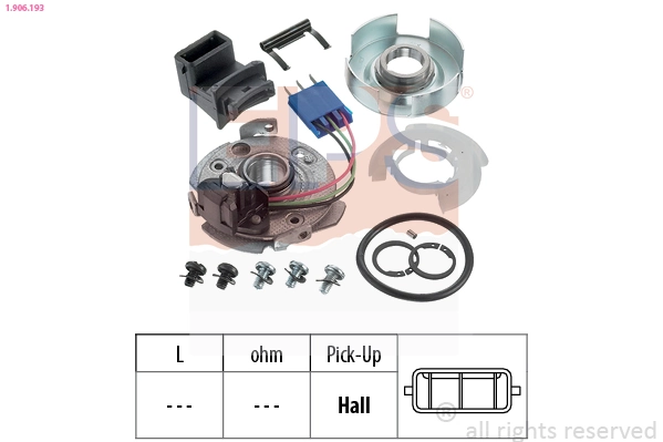 11210 Angli Sensor de efeito Hall