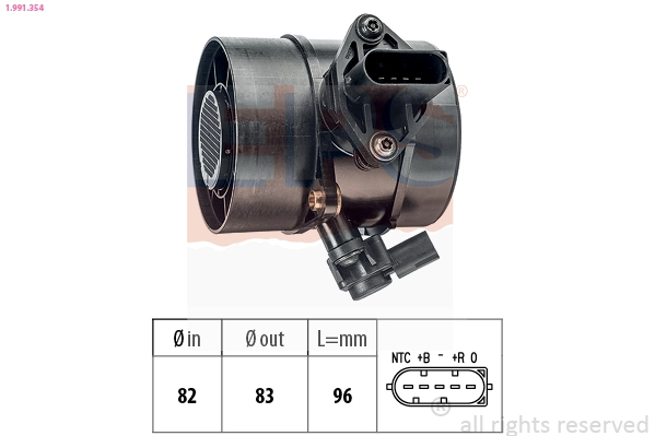 Sensor de fluxo (consumo) de ar, medidor de consumo M.A.F. - (Mass Airflow) Bosch 0281006673 preço, a partir de 55,87 USD