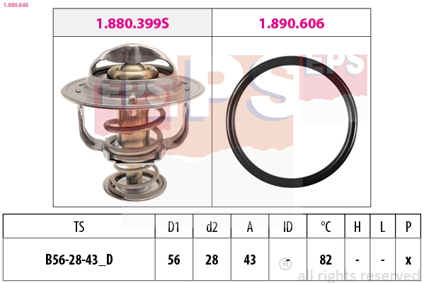 Termostato Fiat/Alfa/Lancia 6000611040 preço, a partir de 7,08 USD