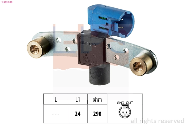 Compre Sensor de posição (de revoluções) de cambota Renault Scenic 