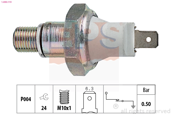 Sensor de pressão de óleo Land Rover Discovery I LG, LJ