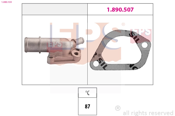 Compre Caixa do termostato Fiat Punto 1