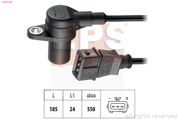 Sensor de posição (de revoluções) de cambota para KIA Sportage K00