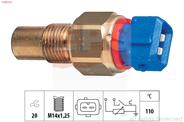 Sensor de temperatura do fluido de esfriamento Beru ST207 preço, a partir de 12,88 USD