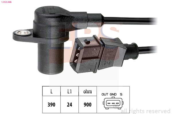 Compre 158714 Maserati Sensor de posição (de revoluções) de cambota