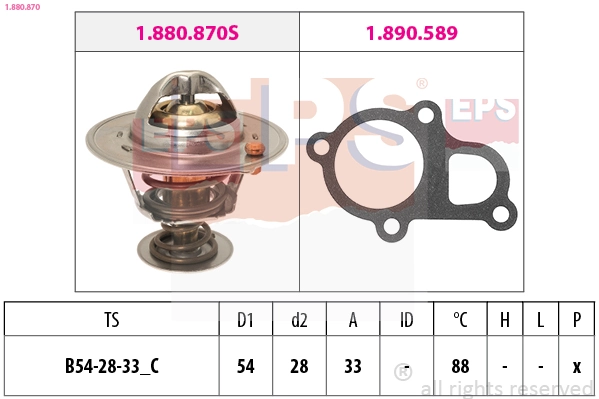 Termostato Hyundai Sonata VII LF