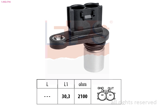 Sensor de posição (de revoluções) de cambota NGK 81270 preço, a partir de 26,35 USD